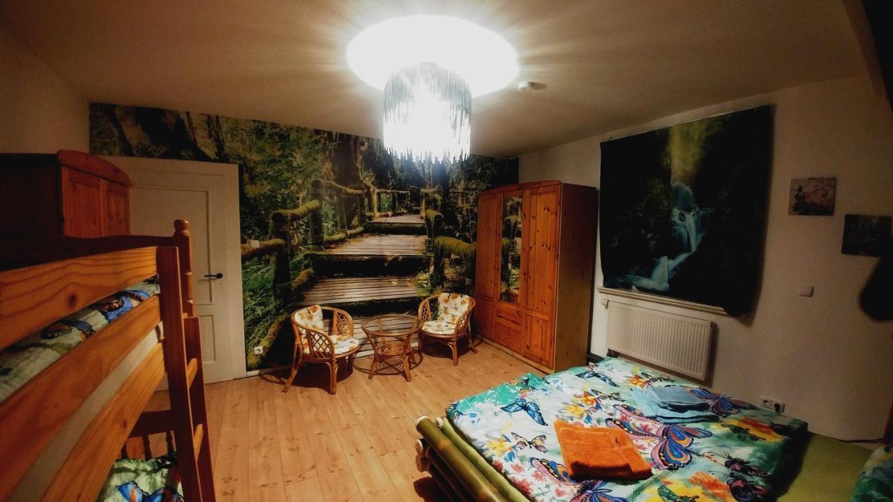Historische Schule "Ferienwohnung Pauline" I&Ii Stobnitz Bagian luar foto