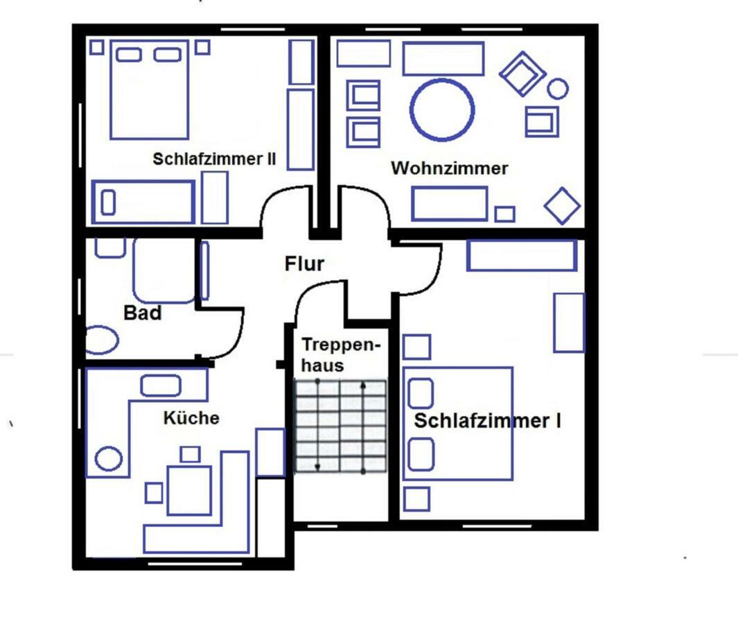 Historische Schule "Ferienwohnung Pauline" I&Ii Stobnitz Bagian luar foto